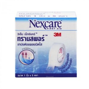 3M NEXCARE FIRST AID TRANSPORE 1" X 5 YDS