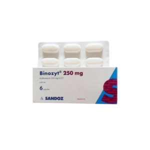 BINOZYT 250 MG CAPSULES 6'S