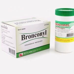 BRONCONYL (NEW LIFE) 2.5 MG TABLETS 1000'S