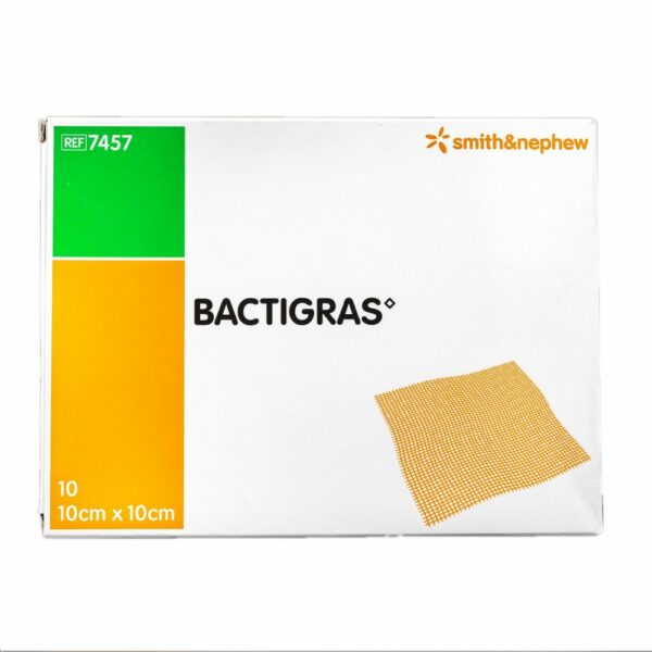 BACTIGRAS GAUZE 10 CM X 10 CM 10'S