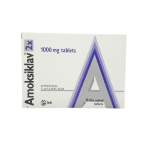AMOKSIKLAV 2X 1000 MG TABLETS 10'S