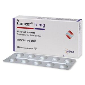 CONCOR 5 MG TABLETS 10'S