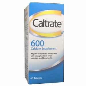 CALTRATE 600 MG TABLETS 60'S