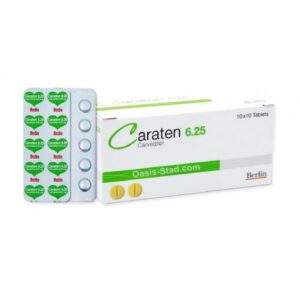 CARATEN 6.25 MG TABLETS 10'S