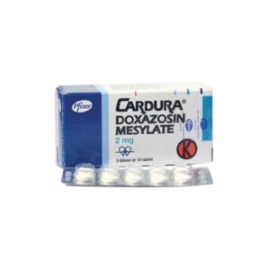 CARDURA 2 MG TABLETS 10'S