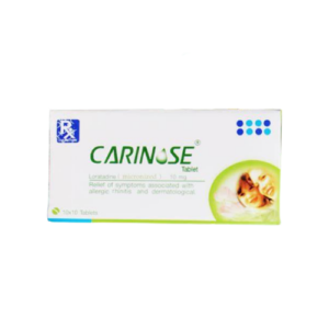 CARINOSE 10 MG TABLETS 10'S