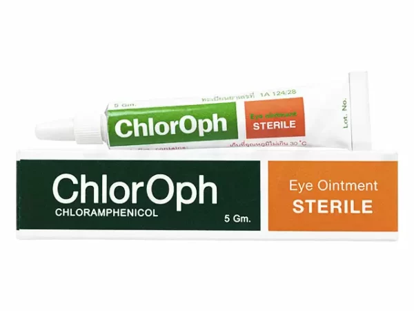 CHLOROPH EYE OINTMENT STERILE 5G.