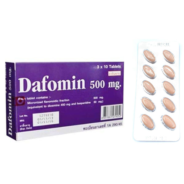 DAFOMIN 500 MG TABLETS 10'S