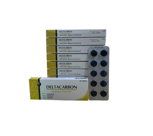 DELTACARBON 250 MG TABLETS 10'S