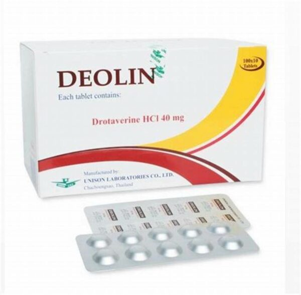 DEOLIN 40 MG TABLETS 10'S