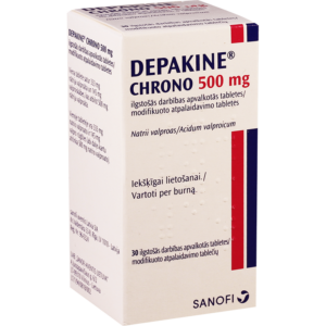 DEPAKINE CHRONO 500MG.
