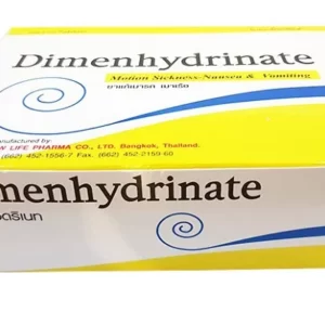 DIMENHYDRINATE (NEW LIFE) 50 MG TABLETS 10'S