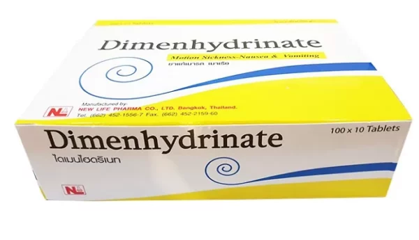 DIMENHYDRINATE (NEW LIFE) 50 MG TABLETS 10'S