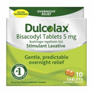 DULCOLAX 5 MG TABLETS 10'S