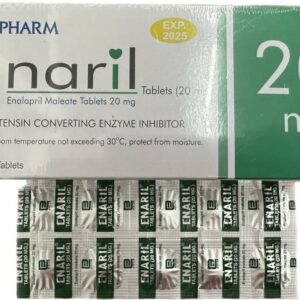 ENARIL 20 MG TABLETS 10'S