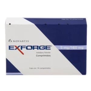 EXFORGE 5 MG/160 MG TABLETS 14'S