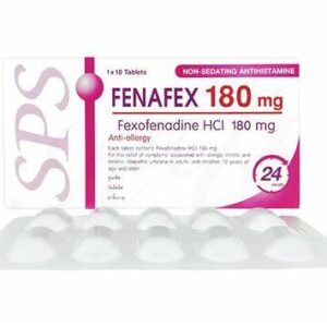 FENAFEX 180 MG TABLETS 10'S