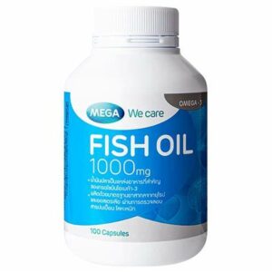 MEGA FISH OIL 1000 MG CAPSULES 100'S