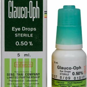 GLAUCO-OPH 0.5% EYE DROPS 5 ML