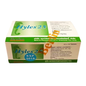 HYLES 25 MG TABLETS 10'S