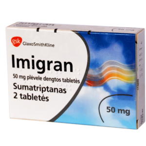 IMIGRAN 50 MG TABLETS 2'S