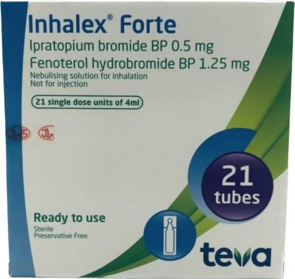 INHALEX FORTE 21หลอด4CC.