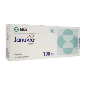 JANUVIA 100 MG TABLETS 14'S