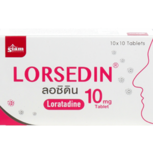 LORSEDIN 10 MG TABLETS 10'S