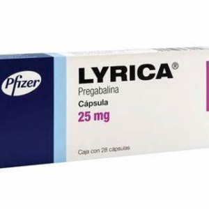 LYRICA 25 MG CAPSULES 14'S