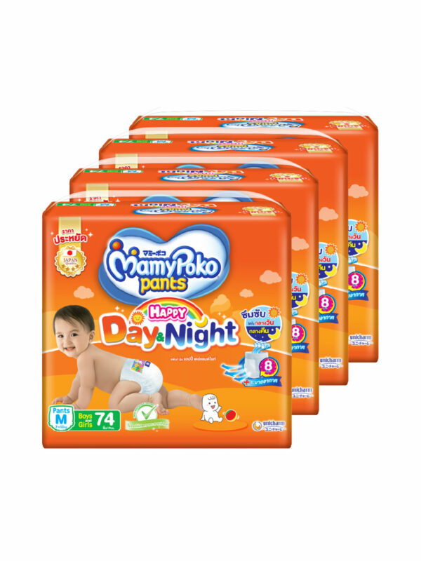 MAMYPOKO HAPPY PANT M 4pcs.