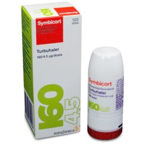 SYMBICORT 160 MCG/4.5 MCG TURBUHALER 120 DOSE