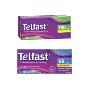 TELFAST TABLETS 10'S