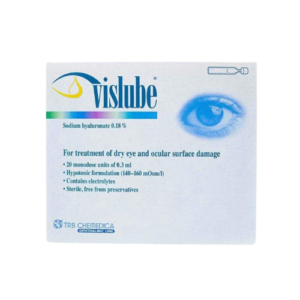 VISLUBE LIQUID OPHTHALMIC 0.3 ML