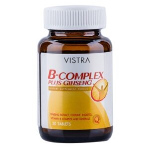 VISTRA B COMPLEX PLUS GINSENG 30'S