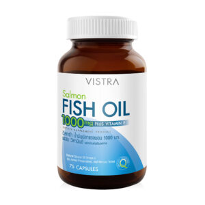 VISTRA-SALMON FISH OIL 1000 MG. PLUS VITAMIN E 75'S