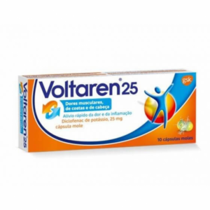 VOLTAREN 25 MG TABLETS 10'S