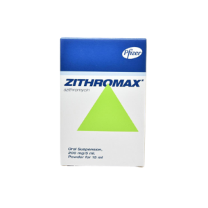 ZITHROMAX 200 MG/5 ML DRY SYRUP 15 ML