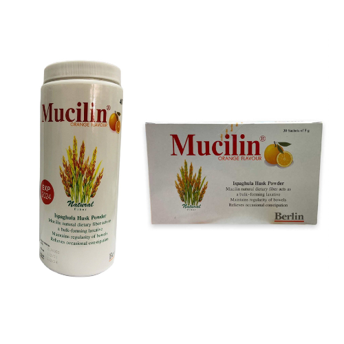 MUCILIN ORANGE FLAVOUR POWDER