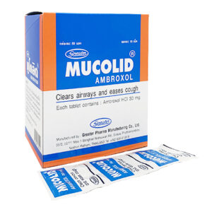 MUCOLID 30 MG TABLETS 10'S