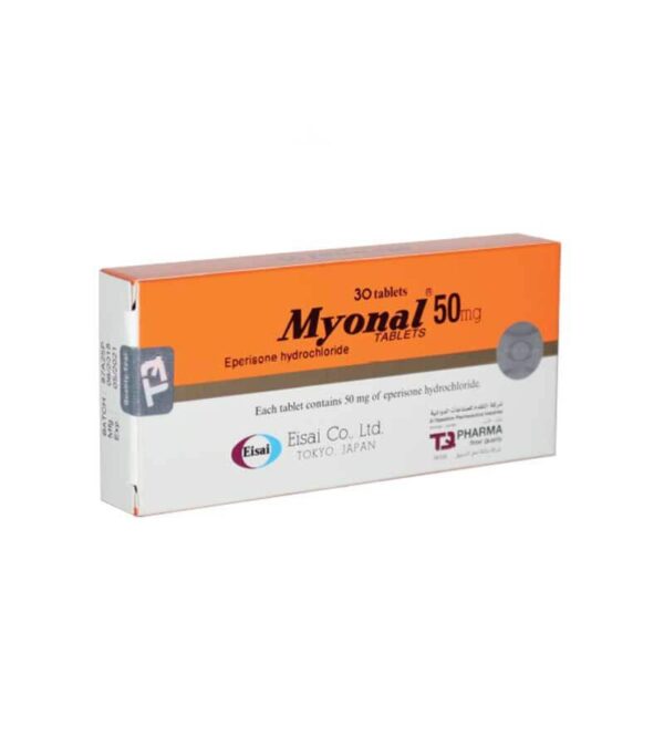 MYONAL 50 MG TABLETS 10'S