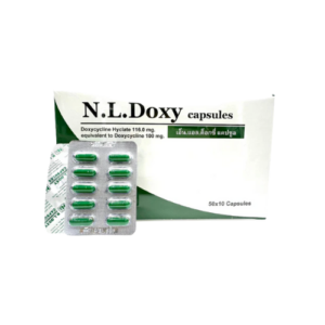 N.L DOXY 100 MG CAPSULES 10'S