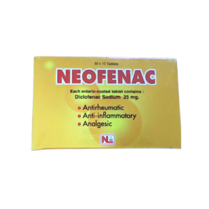 NEOFENAC 25 MG TABLETS 10'S