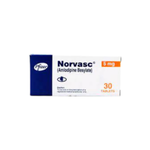 NORVASC 5 MG TABLETS 10'S