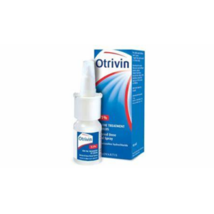 OTRIVIN 0.1% NASAL SPRAY 10 ML