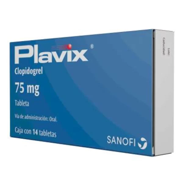 PLAVIX 75 MG TABLETS 14'S