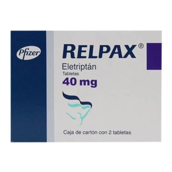 RELPAX 40 MG TABLETS 2'S
