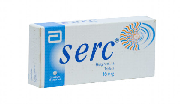 SERC 16 MG TABLETS 20'S