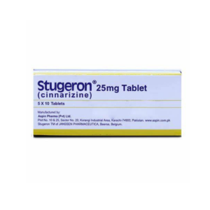 STUGERON 25 MG TABLETS 10'S