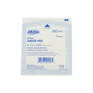 GAUZE PAD SIZE 3"X3" 8'S