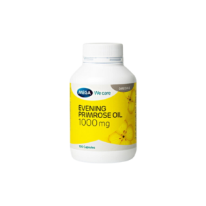 MEGA EVENING PRIMROSE OIL 1000 MG CAPSULES 100'S